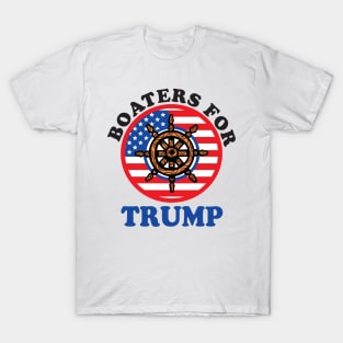 Boaters for Trump 2020 election... T-Shirt